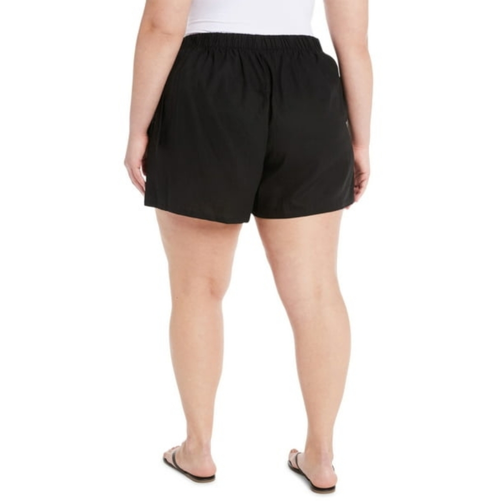 Nwt Terra & Sky Womens Plus Size Pull-on Faux Front Wrap Skort - Picture 2 of 9